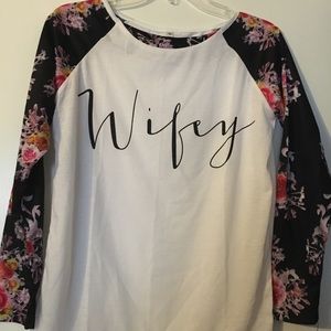 Wifey Baseball Shirt